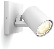 Έξυπνο Φωτιστικό Σποτ Led GU10 5W Κινητό Dimmer Hue WA Runner Philips Hue-929003045801-Λευκό 929003045801