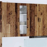 vidaXL Ντουλάπα Κουζίνας Παλιό ξύλο 40 x 31 x 100 εκ.