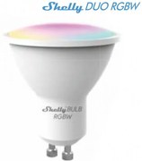 Έξυπνη Λάμπα GU10 LED 5W Λευκό 3CCT RGBW Dimmable Wi-Fi Shelly DUO RGBW GU10 Elvhx Shelly DUO RGBW GU10 Λευκό