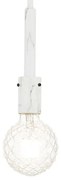 Φωτιστικό Κρεμαστο Aca KS2084P51SMR PRIMO Λευκό (White)