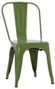Καρέκλα Μεταλλική MELITA-PRO Light Olive Green 44x47x84,5Υεκ. 44x47x84.5 εκ.