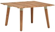 vidaXL Τραπεζάκι Σαλονιού Κήπου 60 x 60 x 36 εκ. Μασίφ Ξύλο Ακακίας