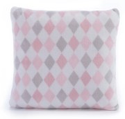 Παιδικο Μαξιλαρι Διακοσμητικο Sweet Rhombus Pink 35X35 Nef-Nef Homeware