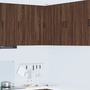 vidaXL Ντουλάπα Κουζίνας Καφέ δρυς 57 x 57 x 80 εκ. Επεξεργασμένο ξύλο