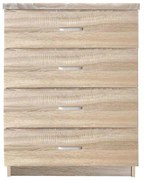 Συρταριέρα DRAWER 4-Συρτάρια / Sonoma