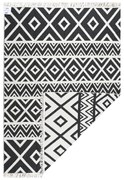 Χαλί All Season 2 Όψεων (160x230) Polcarpet Aria Artkilim 23500 Black