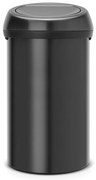 Brabantia 647252 Κάδος απορριμμάτων Touch Bin 60L, Matt Black