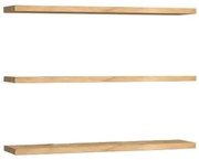 Ραφιέρα τοίχου Edna Pakoworld μελαμίνη 60x14.5x1.8εκ 120-000447-120-000447-Καφέ 120-000447