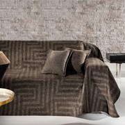 Ριχτάρι Aberon Wenge Guy Laroche Πολυθρόνα 180x150cm Chenille,Cotton,Polyester