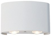 Φωτιστικό Τοίχου-Απλίκα Led Twist 4211000 White Viokef