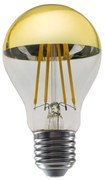 LED FILAMENT E27 DIM A60 GOLD 8W 2700K 230V AC 900LM RA80 ACA ELIOR8WWDIMG