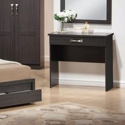Τουαλέτα ''REAL'' με 1 συρτάρι σε χρώμα καρυδί 80x40x76 100-03583