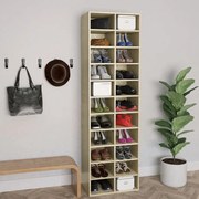 Παπουτσοθήκη Sonoma Δρυς 54 x 34 x 183 εκ. Επεξεργασμένο Ξύλο 800372