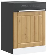 Πίνακας πλυντηρίου πιάτων "Lucca" Artisan Oak Engineered Wood