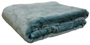 Κουβέρτα Βελουτέ King Size (240x260) Anna Riska Unicolour Velour Γαλάζιο