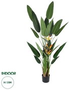 Artificial Garden STRELITZIA REGINAE 20033 Τεχνητό Διακοσμητικό Φυτό Στρελίτσια-Πουλί του Παραδείσου Υ180cm Globostar 20033