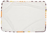 Σελτεδάκι Βρεφικό Αδιάβροχο 117 Orange-Bordo DimCol 50x80cm 100% Βαμβάκι