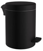 Κάδος Απορριμμάτων Μπάνιου (Φ18x25) Pam &amp; Co 3lt 03-601-403 Matt Black