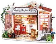 Rolife Honey Ice-cream Shop DG148 DIY Wooden Dollhouse