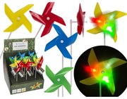 Παιχνίδι Φυσερό Ανεμόμυλος Με LED Πλαστικό 28cm Σε 4 Χρώματα