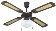 Primo WS42-4CL 18.275 Ανεμιστήρας Οροφής 105cm με Φως Καφέ (PRCF-80276)