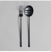 Set of 2  Σερβιρίσματος Σαλάτας Kogei Μαύρο Ατσάλι 101 Copenhagen
