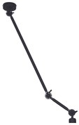 HL-C10M B FOCUS BLACK MEDIUM CEILING BASE HOMELIGHTING 77-3302