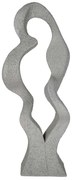 Άγαλμα Wave PT3753WG 23x14,5x40cm Grey Present Time Polyresin