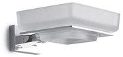 Σαπουνοθήκη Γυάλινη New Colomdo 76059 Chrome Karag Γυαλί
