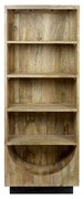 Σκευοθήκη DKD Home Decor Μαύρο Φυσικό Ξύλο από Μάνγκο 70 x 35 x 185 cm 70 x 35 x 184 cm