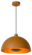 Φωτιστικό Κρεμαστό Lucide 45496-01-44 SIEMON Κίτρινο (Yellow)|Χρυσό Χρώμα (Gold Coloured)