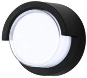 Φωτιστικό Led Τοίχου 12W 4000K 960lm IP65 Μεταλλικό Μαύρο HLL-0167 POWERTECH HLL-0167