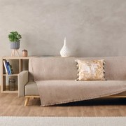 Ριχτάρι Tura 18 Beige Kentia Τετραθέσιο 180x340cm Ακρυλικό,Βαμβάκι, Polyester