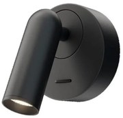 Σποτ Φωτιστικό Τοίχου Mirax C038WL-L3 με διακόπτη Maytoni-C038WL-L3B3K-Μαύρο C038WL-L3B3K