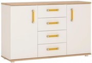 Συρταριέρα Apricot 2D4S - 126.20Χ40.20Χ79.40cm