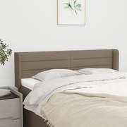 vidaXL Κεφαλάρι με Πτερύγια Taupe 147x16x78/88 εκ. Υφασμάτινο