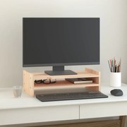 vidaXL Βάση Οθόνης 50 x 27 x 15 εκ. από Μασίφ Ξύλο Πεύκου