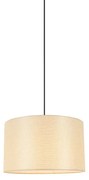 Φωτιστικό Οροφής Μονόφωτο Aca Cliff MP21858 Natural/Beige