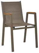 Montreal/W Cappuccino Armchair  metax-02-00-1042 διάστ.66.0000 x 57.0000 x 92.0000