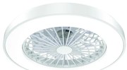 Ανεμιστήρας Οροφής Smart Με Φως Led &amp; Τηλεχειριστήριο 50εκ. Aca FANOKWH20G White