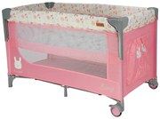 Παρκοκρέβατο 2 Θέσεων (0+ Μηνών/Έως 15kg) Bebe Stars Animal Bunny 886-185