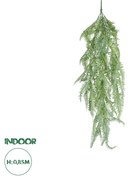 GloboStar® Artificial Garden HANGING FERN BRANCH  20835 Τεχνητό Διακοσμητικό Κρεμαστό κλαδί Φτέρης Μ30 x Π8 x Υ87cm