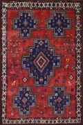 Χειροποίητο Χαλί Persian Nomadic Sirjan Wool 223Χ156 223Χ156cm