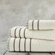 Πετσέτες Fellow (Σετ 3τμχ) Beige Nima Σετ Πετσέτες 70x140cm 100% Βαμβάκι