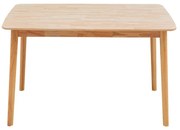 Τραπέζι Nextdeco Setra oak χρώμα φυσικό Υ74x120x75εκ.