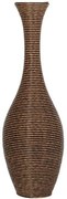 Βάζο 374-225-609 100cm Natural-Black Rattan,Τεχνόδερμα