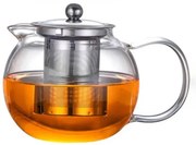 Κανάτα Τσαγιού 8,5x8x15cm 1300ml Πυράντοχη με Φίλτρο από Ανοξείδωτο Χάλυβα &amp; Καπάκι Etoile SD-017