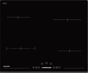 Sharp KH-6V08BS00 Εστία Κουζίνας Αυτόνομη Κεραμική 59 x 52
