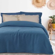 Κουβέρτα Πικέ 0472 Blue Das Home Υπέρδιπλo 220x240cm 100% Βαμβάκι