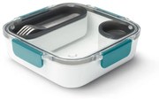 Κουτί τροφίμων Black+Blum BAO-BA005, 1 l, Εσωτερικό διαμέρισμα, χωρίς BPA, ασφαλές για πλυντήριο πιάτων Λευκό/Μπλε